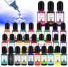 30-farebný univerzálny pigment pre DIY epoxidovú živicu, AB & UV lepidlo