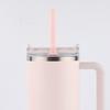 1 Set Silicone Straw Universal Heat Resistant Long Straws Durable Reusable Straw Nozzle for 30oz And 40oz Cups