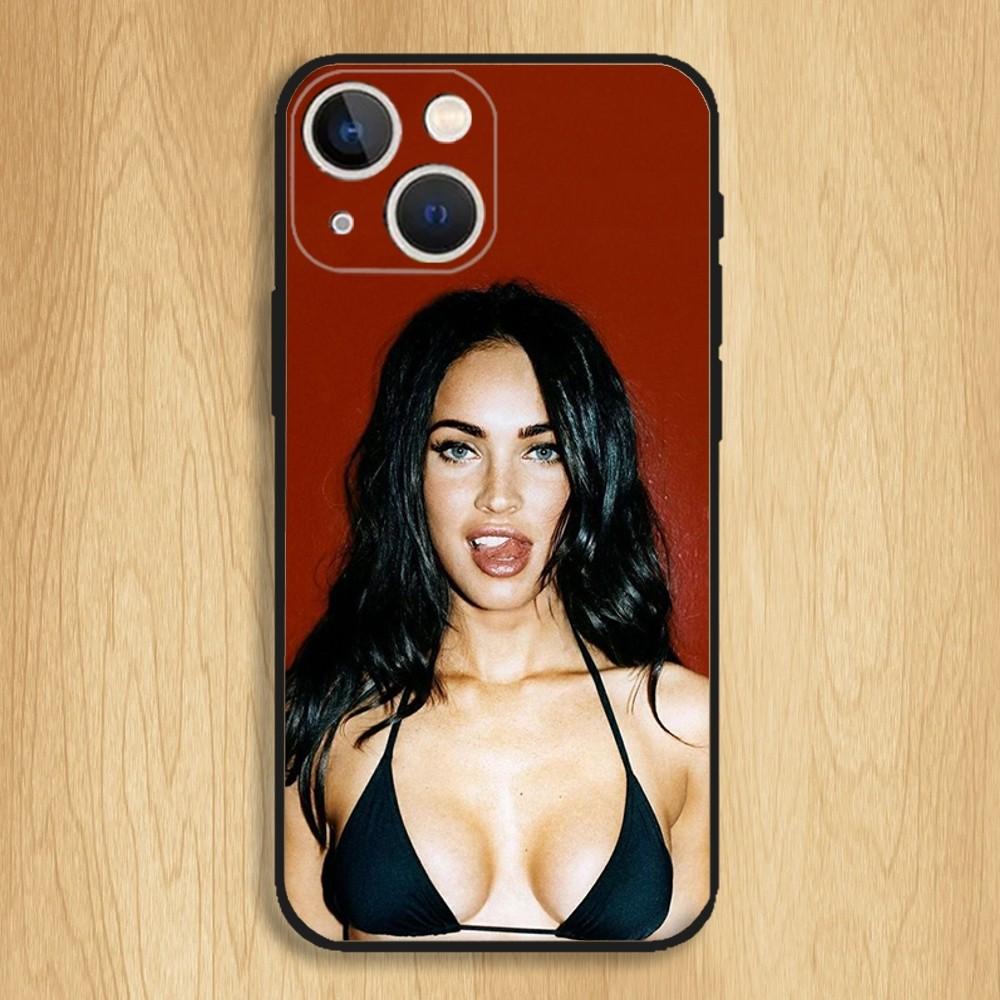 Jennifers Body Megan Fox Phone Case For iPhone15,14,13,12,11,Pro,Max,Plus,Mini,X,XS,XR,8,7,6,S,Plus,SE Soft Black Case