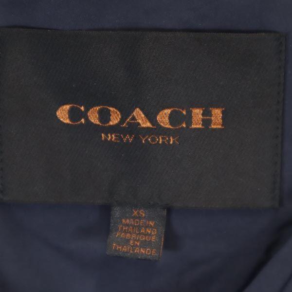 Coach Mountain Parka XS Navy System Jacket Women Used