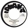 7inch Record COLIN JOHNSON  World Confusion SKA01 Shaka 1980 US Reggae Ska  Dub Used