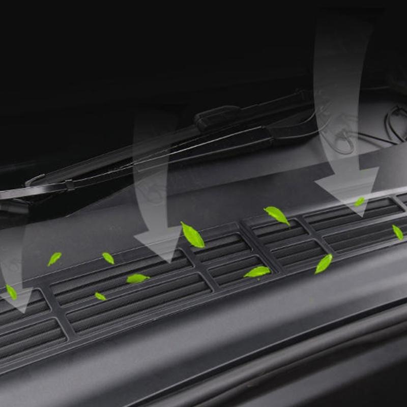 Air Inlet Dust Guard Easy Installation Strong Strength Vent Protector Dust & Debris Barrier Simple Installs for Vehicles
