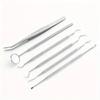 Acier Inoxydable Outils Dentaires Orale Nettoyage Fil Dentaire Détartrage Facile à Nettoyer Pas Facile à Casser Kit de Soin Miroir Dentaire Oral