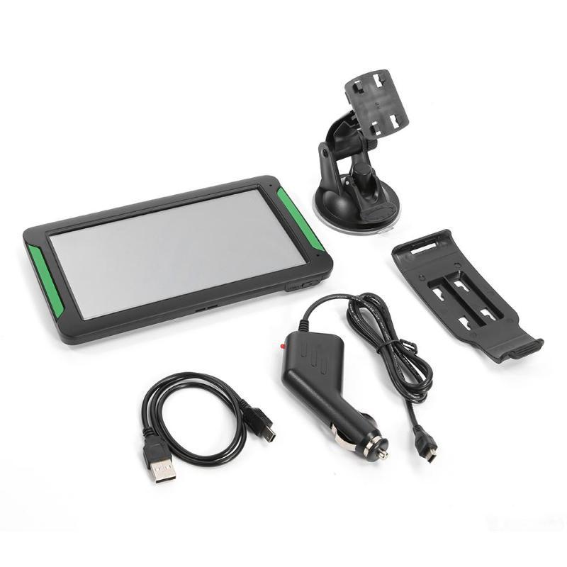 S7 Car GPS Navigator 7" Touch Screen 8GB Portable 3D GPS Navigation FM Transmitter Latest Europe Map for Car Truck