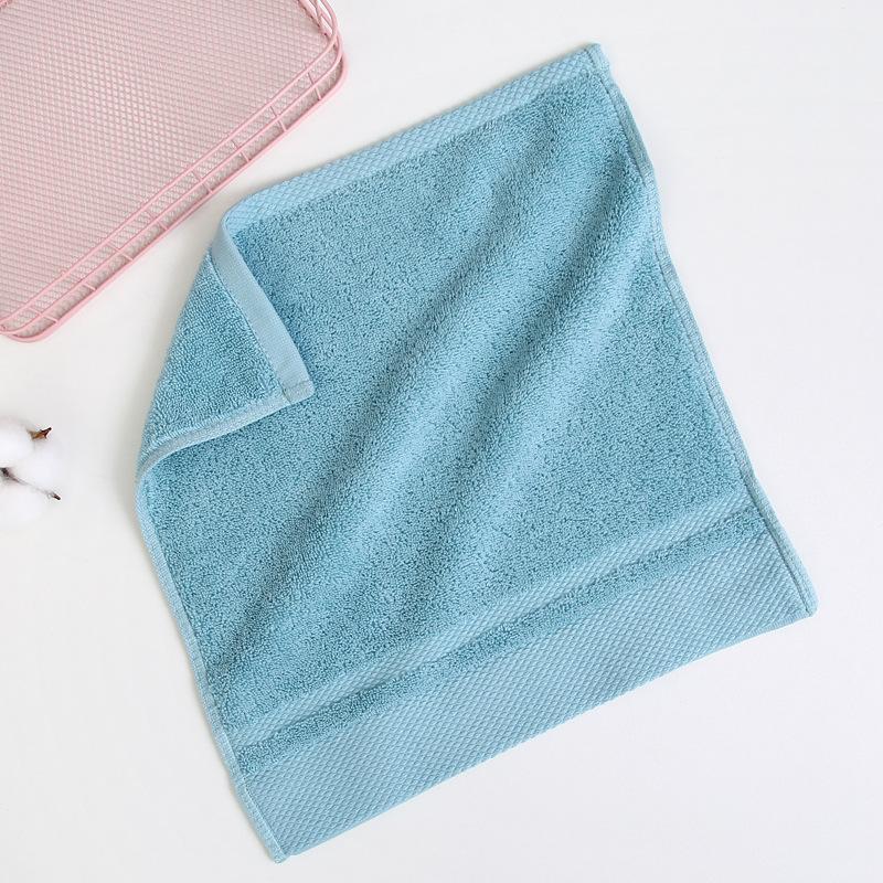 Long-staple Cotton Square Towels Are Soft and Absorb Water Without Shedding Hair. Return Gifts Square Towels, Kindergarten Hand Towels