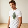 Cool Sasquatch Forest Bigfoot T Shirt For Unisex Nature Outdoor Graphic Short Sleeve Casual Cotton Tee For Camping And Hiking