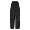 Originals Women's Black Pearl Decor Woven Casual Pants KS2865