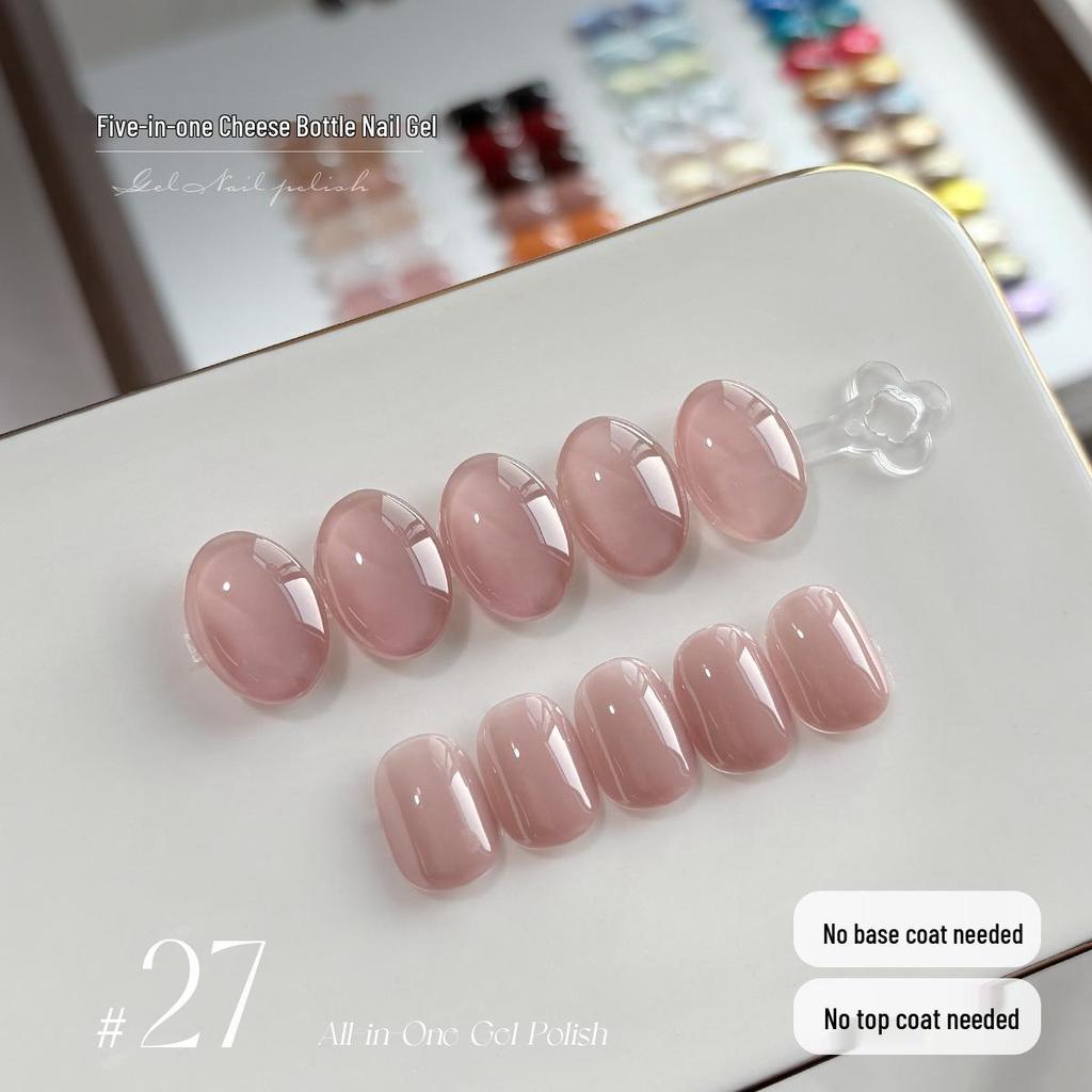 KaSi 2025 Autumn/Winter Sparkle Cat Eye Gel Polish - One-Step, Five-in-One Color for Nail Art