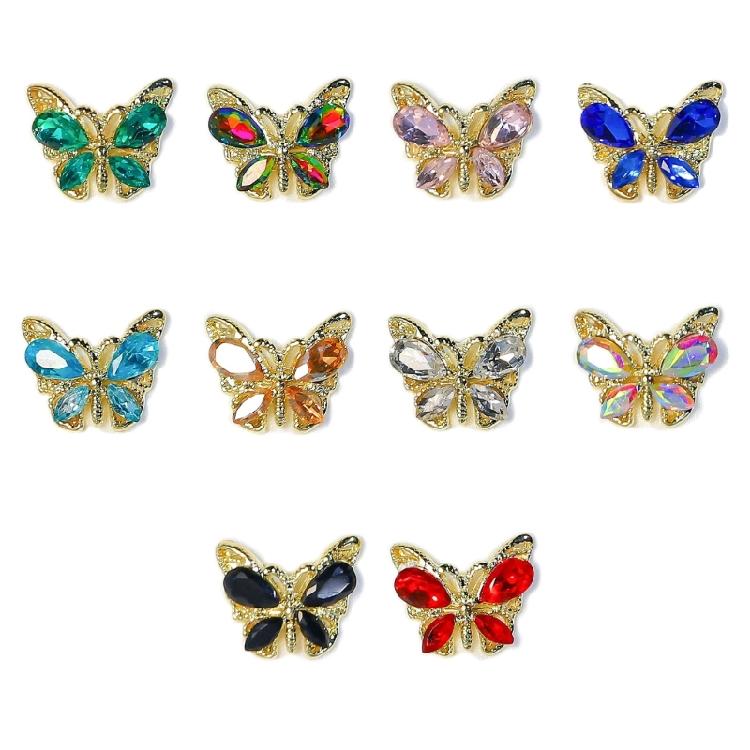 Nail Art Craft Rhinestones Charms Nail Crystal Gems Dangle Manicure Nail Jewelry