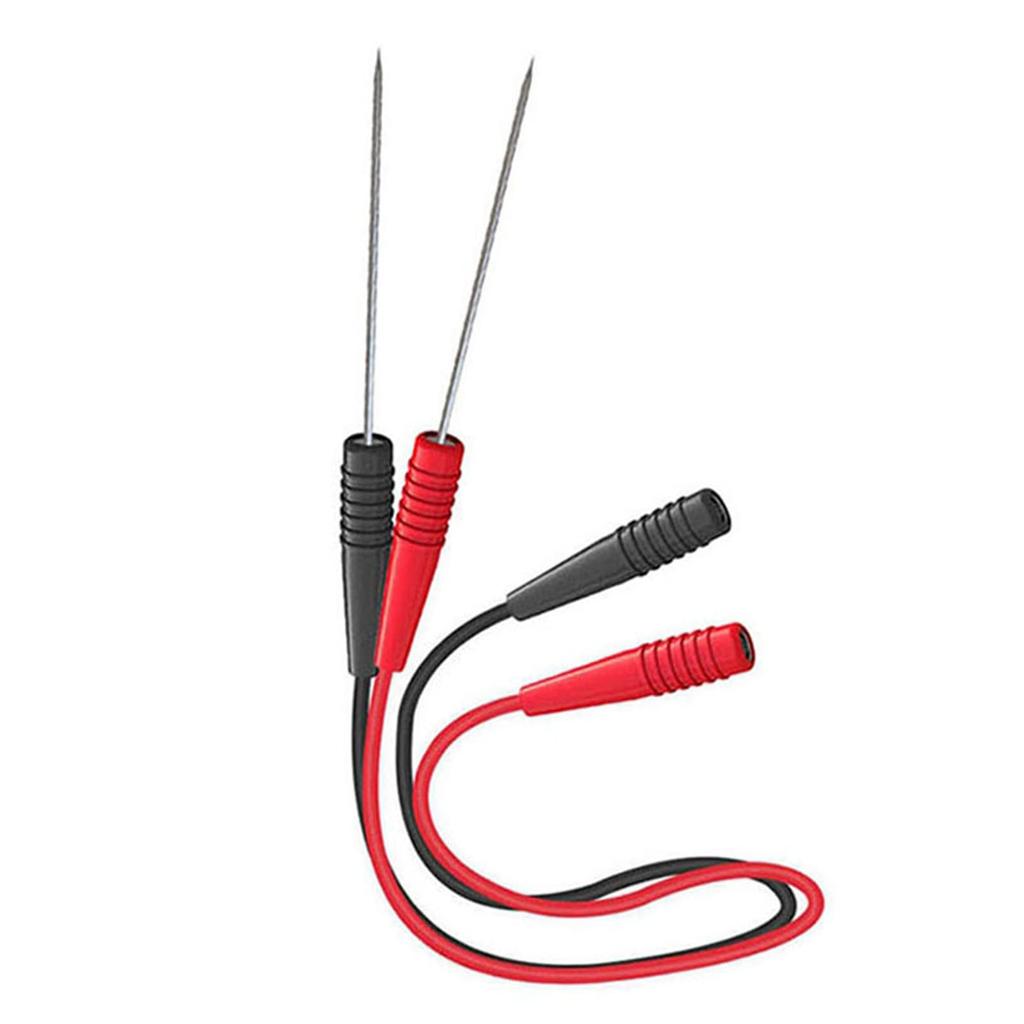 Cleqee Wire Piercing Probe Test Lead for Automotive Electrical Diagnostics and 2mm Female Socket To Stainless Steel Terminal Tester Attachment,