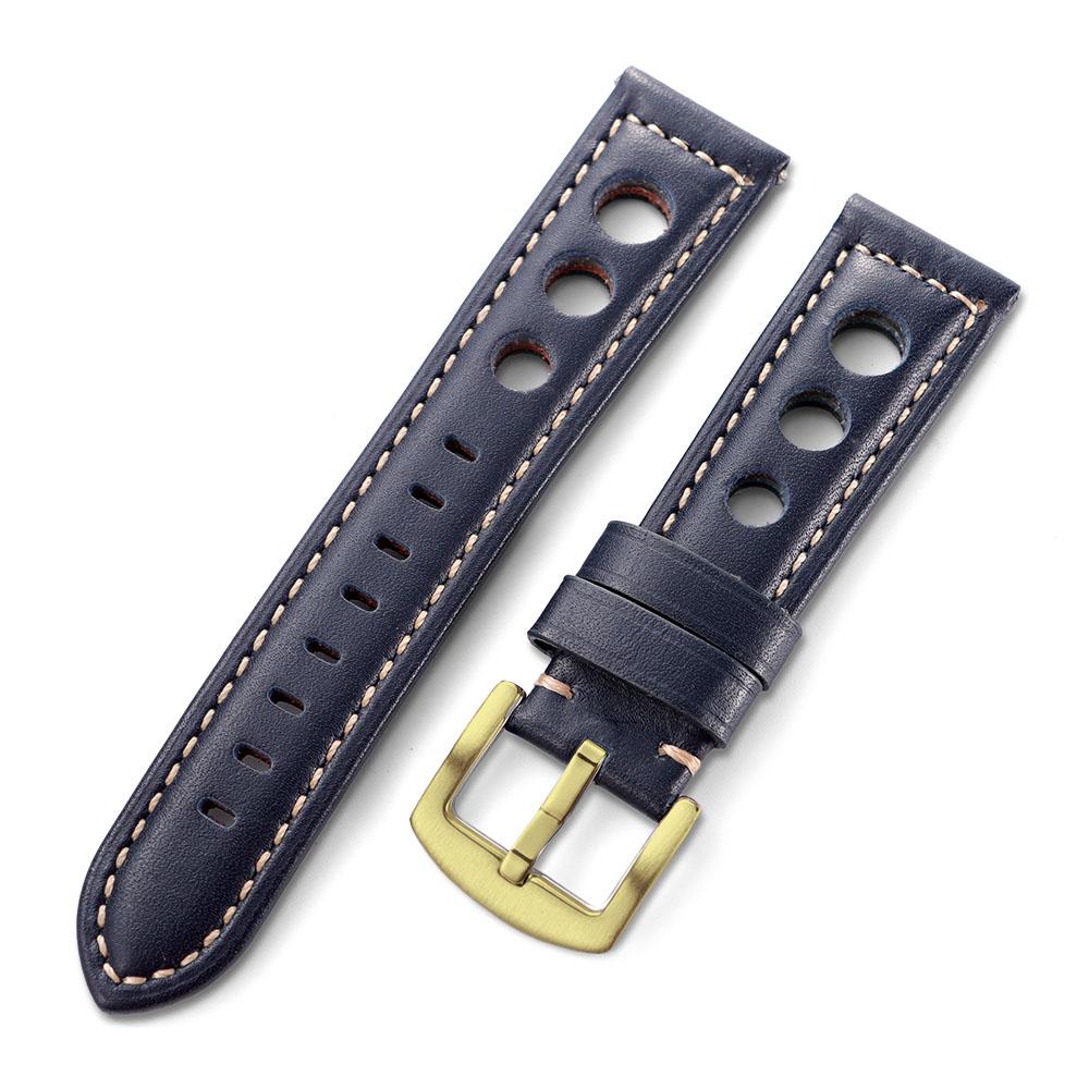 Cowhide Watch Strap Bracelet Vintage Genuine Leather 20mm 22mm 24mm Watchband Women Men Fashion Watch Band Belt With Pin Buckle