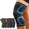 1 st Elastiska knäskydd Nylon Sport Fitness Knäskydd Skyddsutrustning Patella Brace Support Löpning Basket Cykling