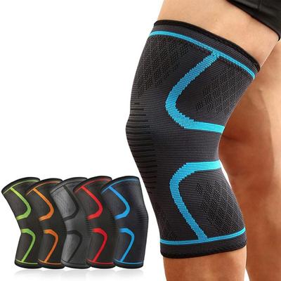 1 PC Elastische Knie Pads Nylon Sport Fitness Kneepad Schutz Getriebe Patella Brace Unterstützung Laufende Basketball Radfahren