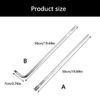 1/2-Zoll-Antrieb 50 cm Stecknuss-Verlängerungsstange Ergonomisches Design Metallwerkzeug für Mechanik- und Bauanwendungen