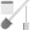 Silicone Toilet Brush For Bathroom Antibacterial Free-Standing