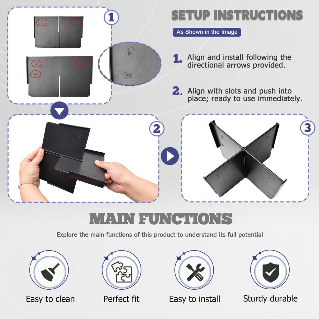 Mittelkonsolen-Organizer Armlehnen-Einteiler Für 2025-2025 Honda Pilot 2025 2025 Honda Ridgeline/Passport Innenraum-Ablagefach