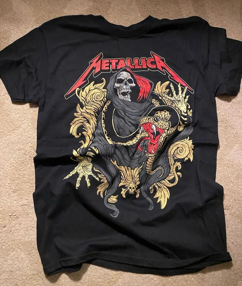 Metallica M72 Tour 2025 Северная Америка Репринт Футболка S-4XL Унисекс Футболка S