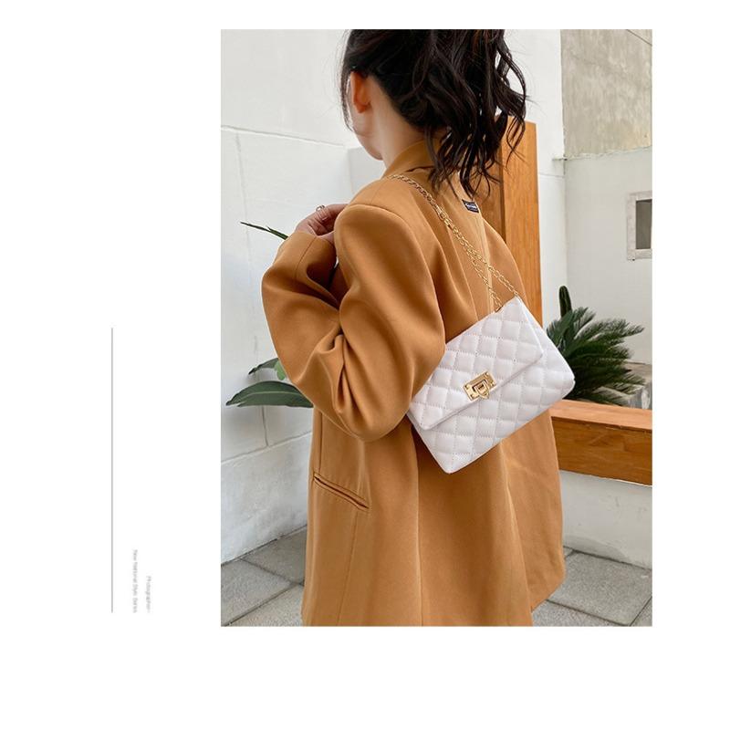 Fashionable and Versatile Women's Bag Korean Style Chain Bag New Embroidery Bag