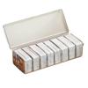 Portable Trading Card Storage Box Plastic Card Divider Box Large Capacity Card Case Container Game Card Organizer