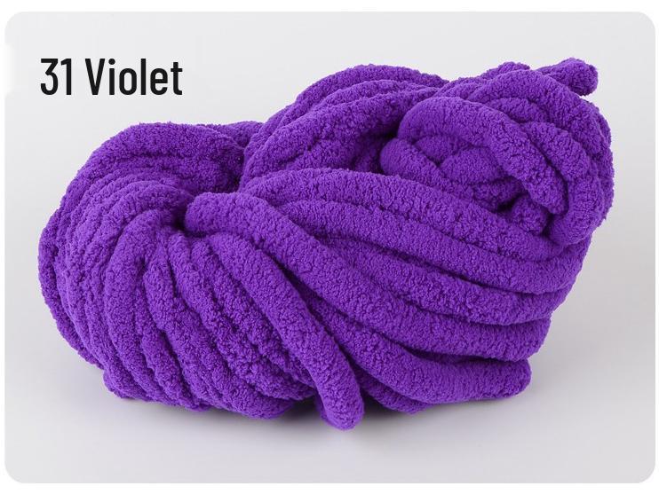 Winter DIY Super Dicke Isländische Wolle Handgewebter Schal & Mütze Garn