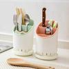 Storage Rack Chopstick Cage Multifunctional Kitchen Tableware Storage Rack, Chopstick Tube Plastic Drain Chopstick Rack Spoon
