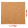 Square Cork Mat With Back Glue 100 X 100 X 1mm 40pc
