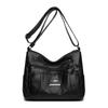 Bolso de Hombro Único con Múltiples Bolsillos de Gran Capacidad, Bolso Cruzado, Bolso de Mamá, Bolso para Señora de Mediana Edad
