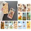Phone Case For Iphone 17 Pro Max Air 16 15 14 13 Pro Max 15 16 Pro 15Plus Cartoon Capybara