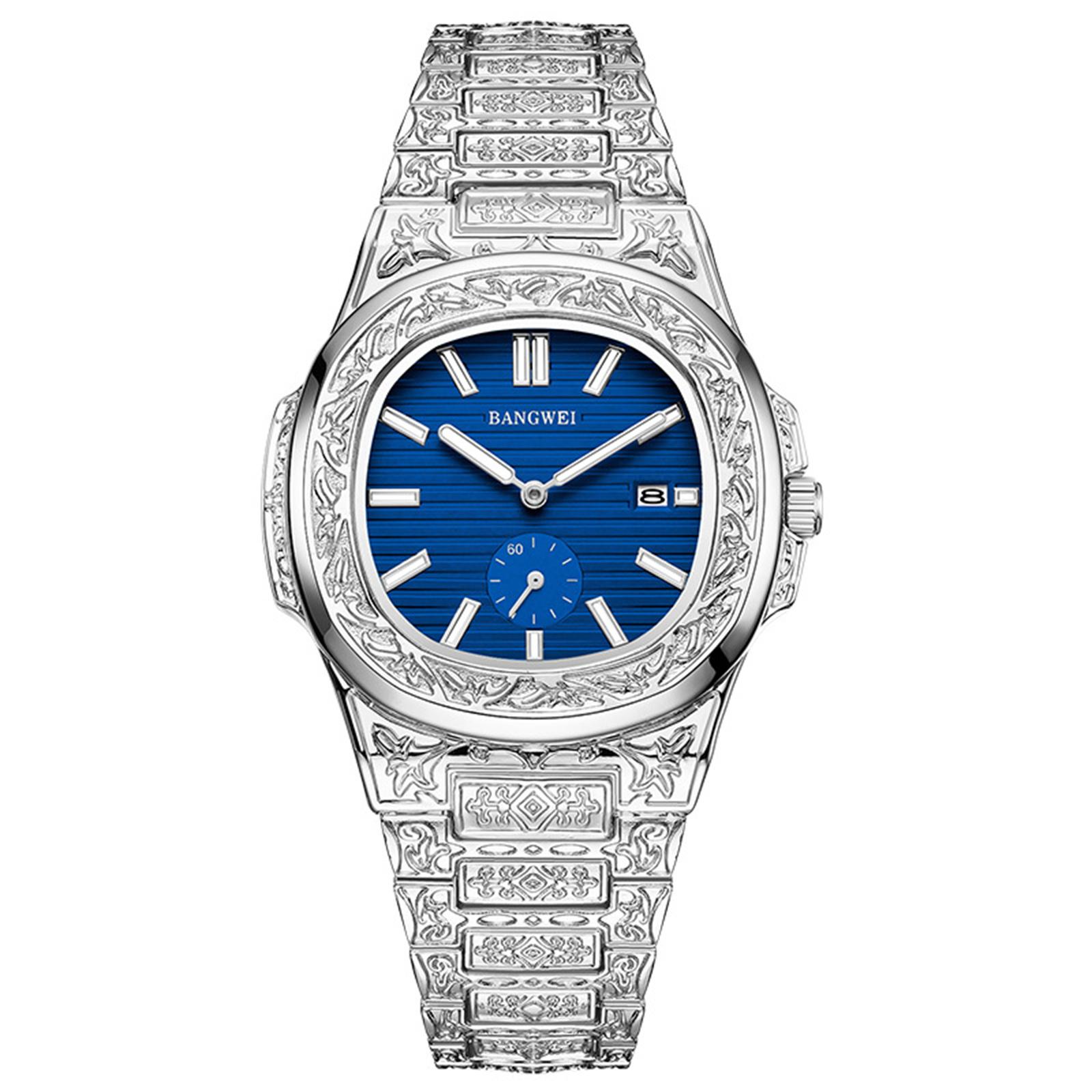 

Мужские водонепроницаемые светящиеся наручные часы-будильник для бега One Size