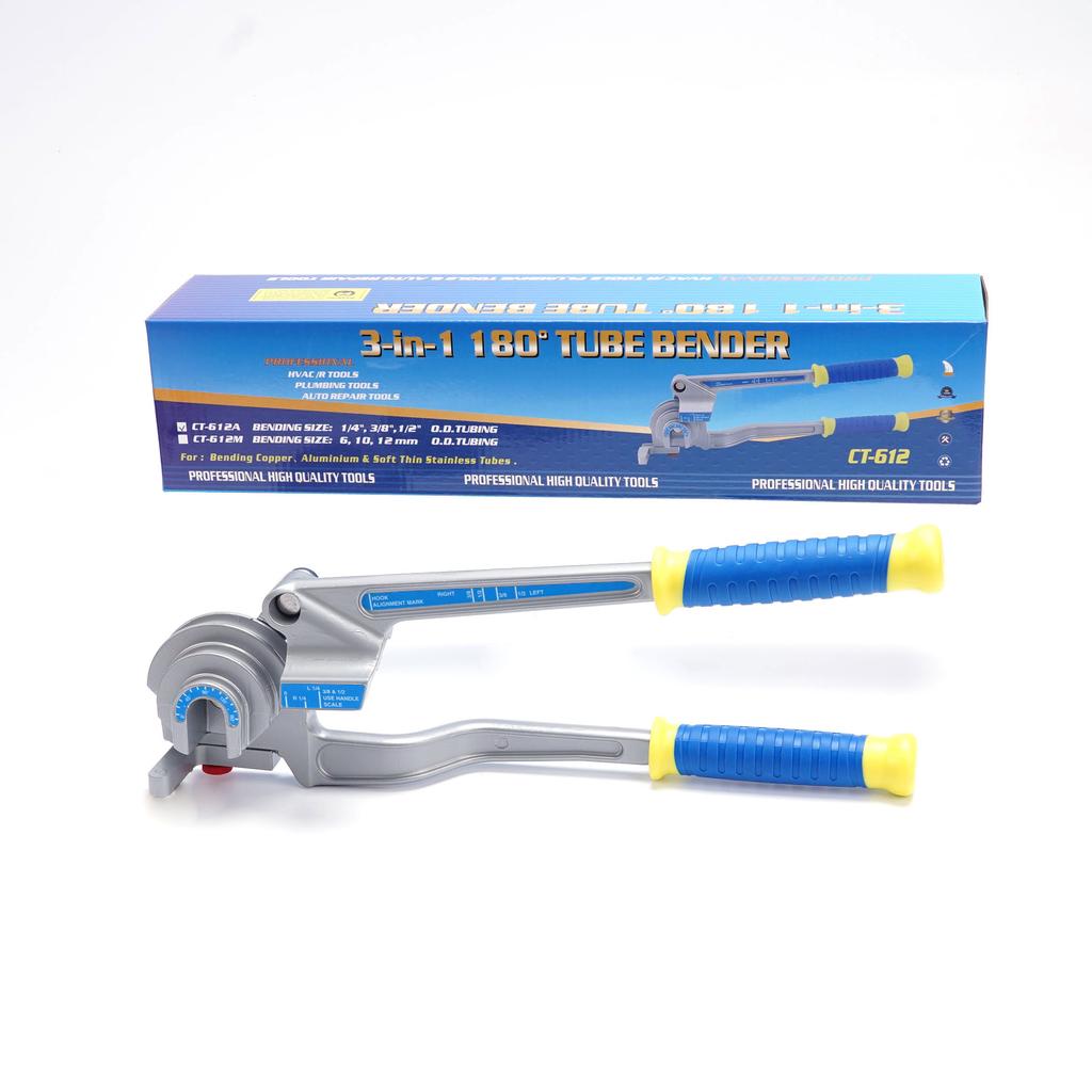 Manual Three Slot Pipe Bender Air Conditioning Copper Tube Aluminum Tube Can Bend 6mm8mm10mm Copper Tube