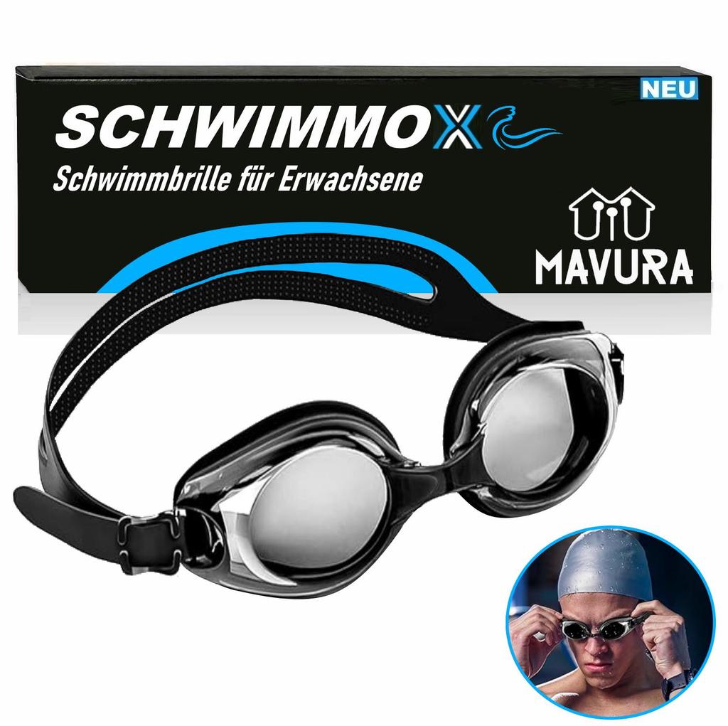 SCHWIMMOX Svømmebriller Dykkerbriller Undervannsbriller for Voksne Unisex