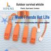 Dual Frequency Rescue Whistle: High/Low Tone for Rafting, Flood Control, Outdoor, Life Jackets, Lifebuoys. Coreless Plastic Design.
