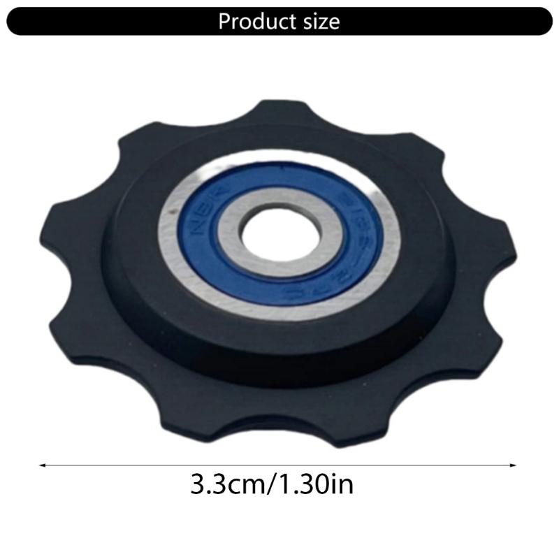 Bicycles Drive Line Guide Roller Guide Wheel Bicycles Chain Guide Wheel Smooth Functioning Chain Guide Cycling Accessory