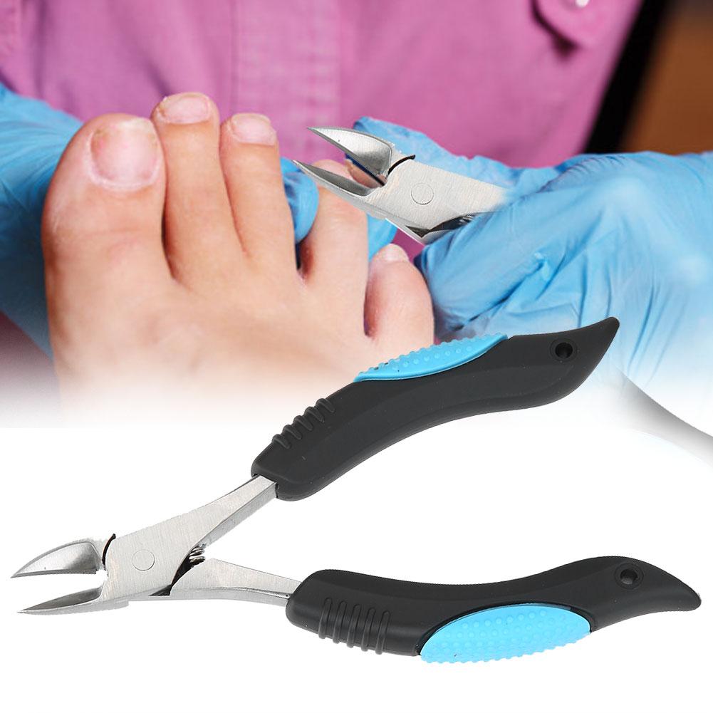 Ingrown Toe Nail Clippers Fingernail Toenail Cuticle Scissors Pedicure Cutter Tool