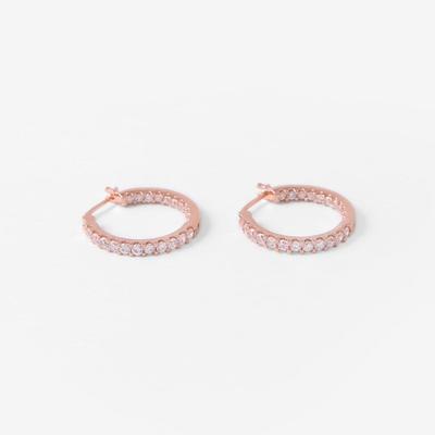 [Judy And Paul] Azuh White Crystal Ring Earrings E51160