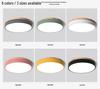 Japanese-Style LED Round Ceiling Light - Minimalist Wood Art for Bedroom & Living Room, Relaxed Nordic Warm Lighting