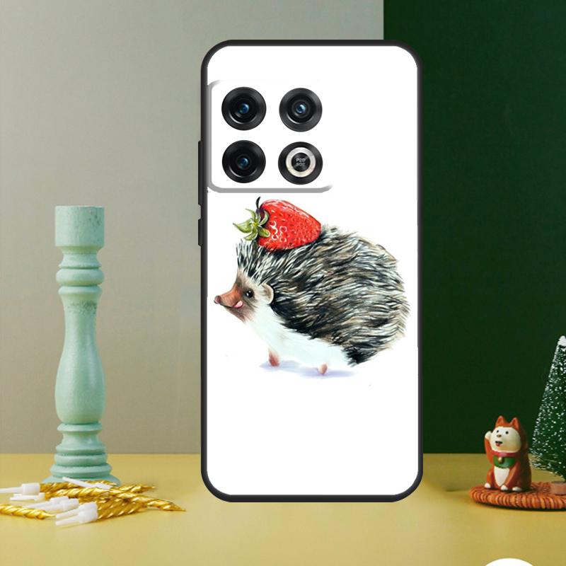 Hedgehog and Balloon Case For OnePlus Nord CE 4 2 3 Lite N20 N30 9 10 Pro 8T 9RT 10T 10R 12R 13R 11 12 13 Cover