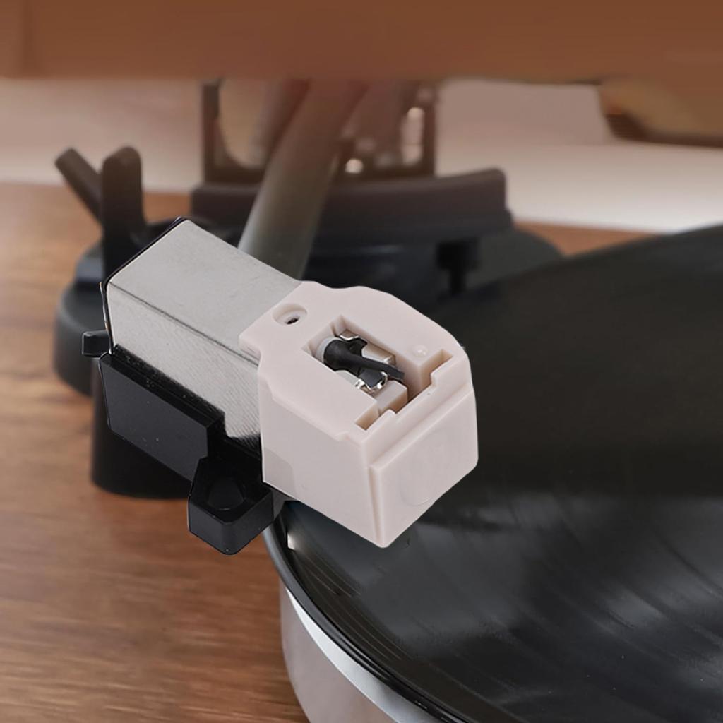 Magnetic Record Player Cartridge Fit for AT3600L Record Player Dual Moving Magnet Turntable Cartridge with Needle Pure Sound