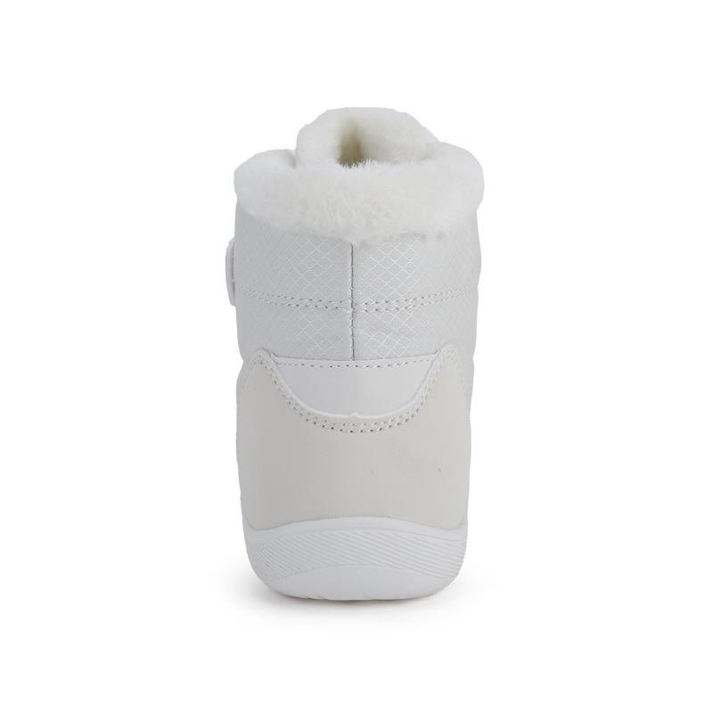 Winter Children'S High-Top Velvet Thickened Wide-Headed Cotton Shoes Outdoor Warm Snow Boots