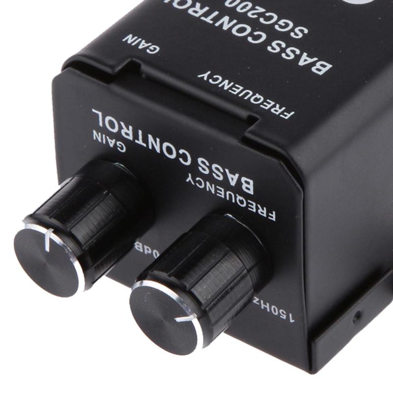 . High Performance RCA Bass Remote Control, Important Audio System Part for Cars