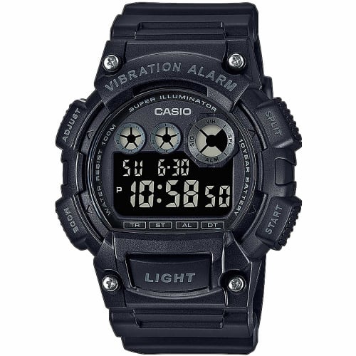 

Casio W-735H-1BVEF Men s Black Vibration Alarm Watch
