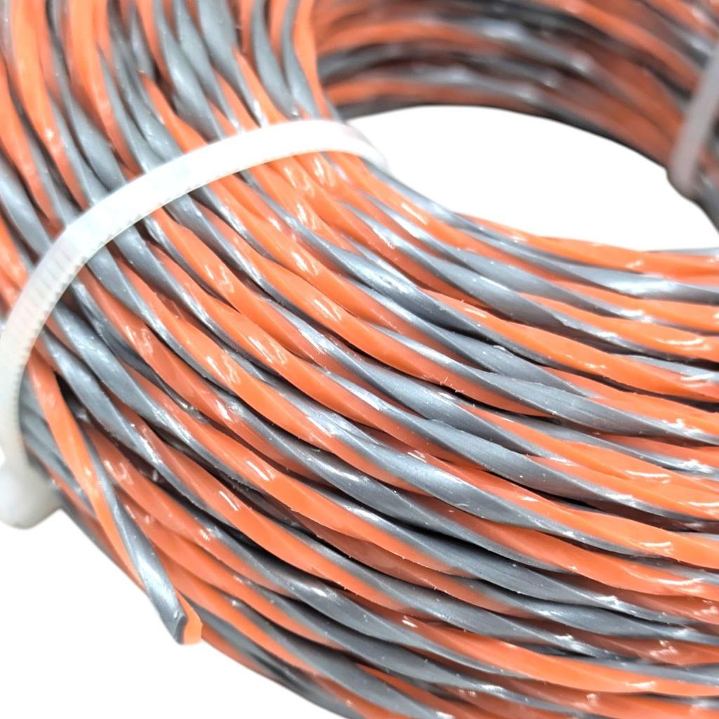 Żyłka Do Kosy Spalinowej 3,0 Mm 50 M Skręcana Pleciona 2 Kolor Do Podkaszarki