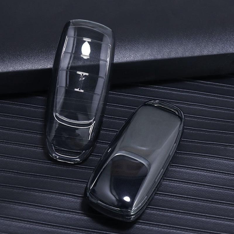 TPU Car Key Cover Transparent Protector Case Shell Holder for GAC AION Y Plus S V LX IA5 Smart Remote Keyless Go Accessories