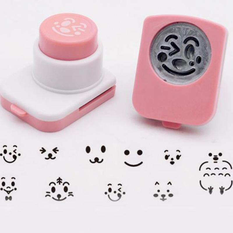 Sushi Tools Cartoon Rice Ball Molds Diy Smiling Face Shape Sushi Maker Mould Seaweed Cutter Rice Ball Kitchen Bento Decoration one size