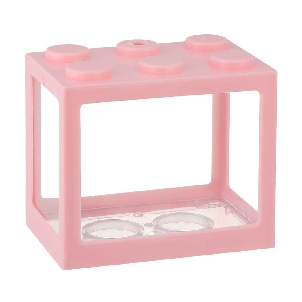 Aquarium Tank Gifts PVC Mini Aquarium Betta Fish Tank Betta Fish Accessories Ornamental