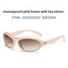 Y2k Cat Eye Sunglasses With Uv400 Protection For Outdoor Fashion And Travel