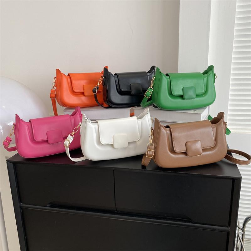 Stylish Crossbody Bag For Women 2023 New Fashion Pu Leather Small Square Bag