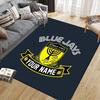 Benutzerdefinierter Name Beitar Jerusalem Flanellmuster Quadratischer Teppich, Läufer, Teppich für Wohnzimmer Schlafzimmer Sofa Spielzimmer Dekor, Rutschfeste Fußmatte