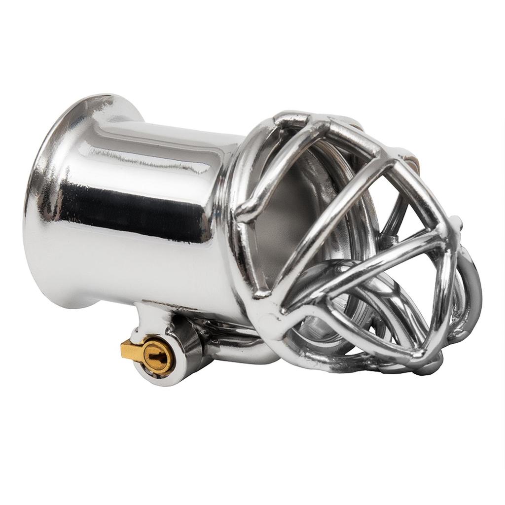 Ergonomic Stainless Steel Stealth Lock Male Chastity Device,Cock Cage,Penis Lock,Cock Ring,Chastity Belt, S060