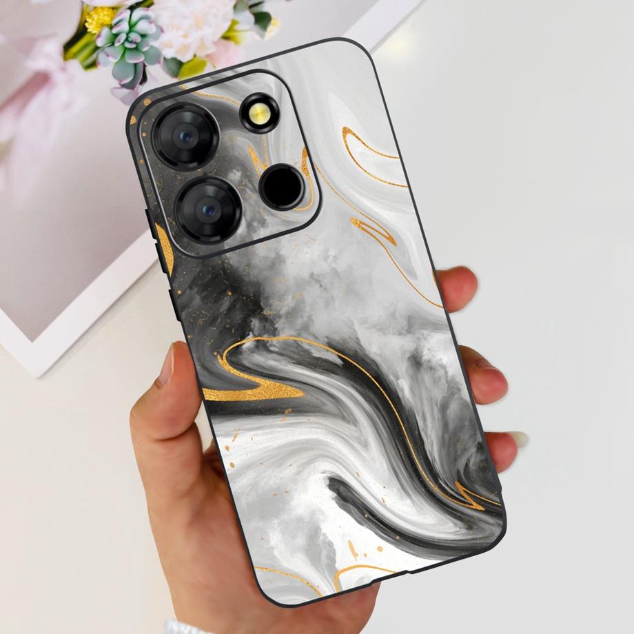 For Itel A60 A70 A27 A48 Phone Case Back Cover Matte Slim Soft TPU Silicone Bumper Child Fashion Cartoon Pattern Fundas ITELA60s